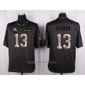 Camiseta NFL Anthracite Cleveland Browns Mccown 2016 Salute To Service