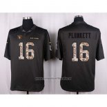Camiseta NFL Anthracite Las Vegas Raiders Plunkett 2016 Salute To Service