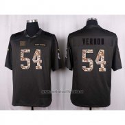 Camiseta NFL Anthracite New York Giants Vernon 2016 Salute To Service