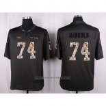 Camiseta NFL Anthracite New York Jets Mangold 2016 Salute To Service