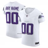 Camiseta NFL Elite Minnesota Vikings Personalizada Blanco