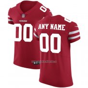 Camiseta NFL Elite San Francisco 49ers Personalizada Vapor Untouchable Rojo