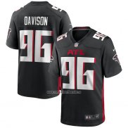 Camiseta NFL Game Atlanta Falcons Tyeler Davison Negro