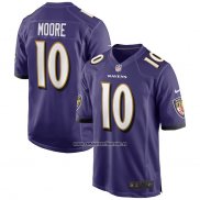 Camiseta NFL Game Baltimore Ravens Chris Moore Violeta