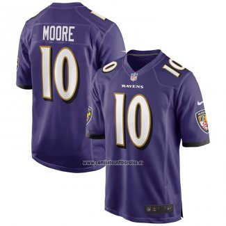 Camiseta NFL Game Baltimore Ravens Chris Moore Violeta