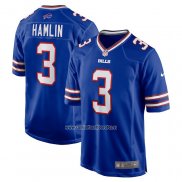 Camiseta NFL Game Buffalo Bills Damar Hamlin Primera Azul