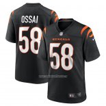 Camiseta NFL Game Cincinnati Bengals Joseph Ossai Negro