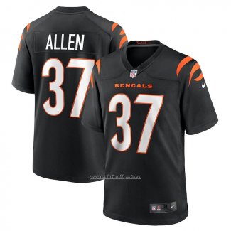 Camiseta NFL Game Cincinnati Bengals Ricardo Allen Negro