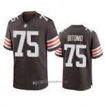Camiseta NFL Game Cleveland Browns Joel Bitonio 2020 Marron
