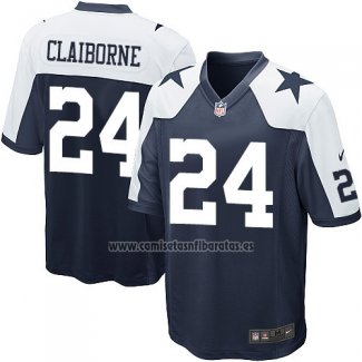 Camiseta NFL Game Dallas Cowboys Claiborne Azul Blanco