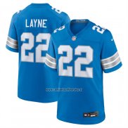 Camiseta NFL Game Detroit Lions Bobby Layne Retired Azul1
