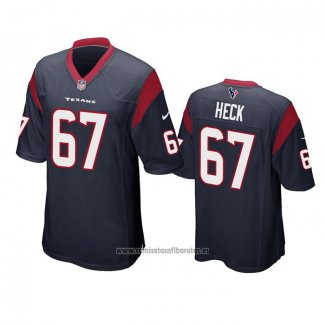 Camiseta NFL Game Houston Texans Charlie Heck Azul