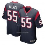 Camiseta NFL Game Houston Texans Demarcus Walker 55 Azul