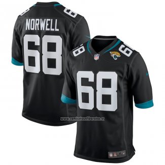 Camiseta NFL Game Jacksonville Jaguars Andrew Norwell Negro