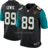 Camiseta NFL Game Jacksonville Jaguars Lewis Negro
