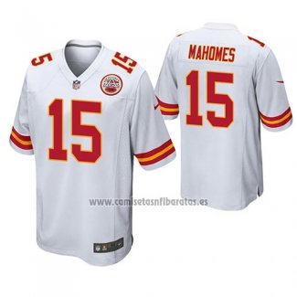 Camiseta NFL Game Kansas City Chiefs Patrick Mahomes II Blanco