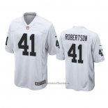 Camiseta NFL Game Las Vegas Raiders Amik Robertson Blanco