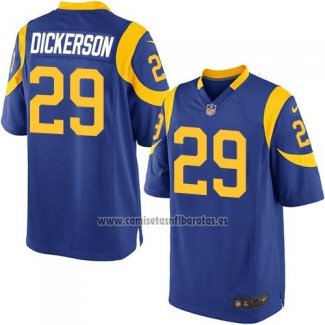 Camiseta NFL Game Los Angeles Rams Dickerson Azul