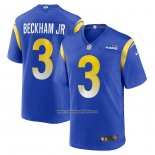 Camiseta NFL Game Los Angeles Rams Odell Beckham Jr. Azul