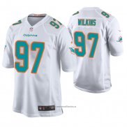 Camiseta NFL Game Miami Dolphins Christian Wilkins Blanco