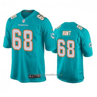 Camiseta NFL Game Miami Dolphins Robert Hunt Verde