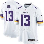 Camiseta NFL Game Minnesota Vikings Hill Blanco