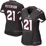 Camiseta NFL Game Mujer Arizona Cardinals Peterson Negro