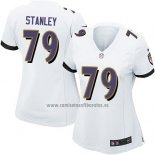 Camiseta NFL Game Mujer Baltimore Ravens Stanley Blanco