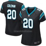 Camiseta NFL Game Mujer Carolina Panthers Coleman Negro