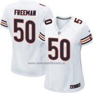 Camiseta NFL Game Mujer Chicago Bears Freeman Blanco