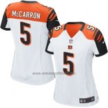 Camiseta NFL Game Mujer Cincinnati Bengals McCarron Blanco