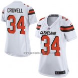 Camiseta NFL Game Mujer Cleveland Browns Crowell Blanco