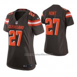 Camiseta NFL Game Mujer Cleveland Browns Kareem Hunt Marron
