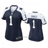 Camiseta NFL Game Mujer Dallas Cowboys Ben Dinucci Alterno Azul
