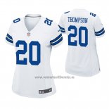 Camiseta NFL Game Mujer Dallas Cowboys Darian Thompson Blanco