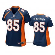 Camiseta NFL Game Mujer Denver Bronco Albert Okwuegbunams Azul