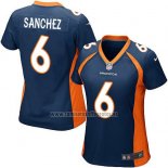Camiseta NFL Game Mujer Denver Broncos Sanchez Azul