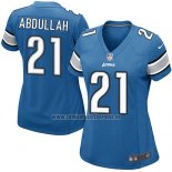 Camiseta NFL Game Mujer Detroit Lions Abdullah Azul