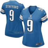 Camiseta NFL Game Mujer Detroit Lions Stafford Azul
