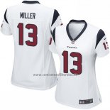 Camiseta NFL Game Mujer Houston Texans Miller Blanco2