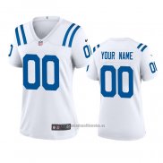 Camiseta NFL Game Mujer Indianapolis Colts Personalizada 2020 Blanco