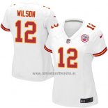 Camiseta NFL Game Mujer Kansas City Chiefs Wilson Blanco