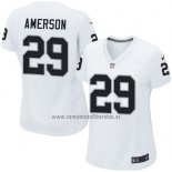 Camiseta NFL Game Mujer Las Vegas Raiders Amerson Blanco