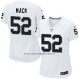 Camiseta NFL Game Mujer Las Vegas Raiders Mack Blanco