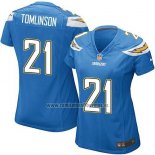 Camiseta NFL Game Mujer Los Angeles Chargers Tomlinson Azul