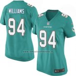 Camiseta NFL Game Mujer Miami Dolphins Williams Verde