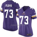 Camiseta NFL Game Mujer Minnesota Vikings Floyd Violeta