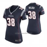 Camiseta NFL Game Mujer New England Patriots Brandon Bolden Azul