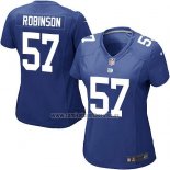 Camiseta NFL Game Mujer New York Giants Robinson Azul