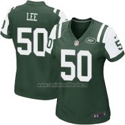 Camiseta NFL Game Mujer New York Jets Lee Verde